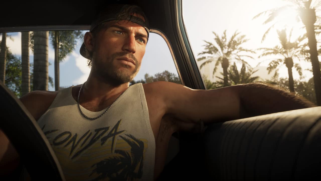 Jason and Lucia - GTA VI key art